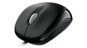 Microsoft 500 Compact  Mouse - USB / Black