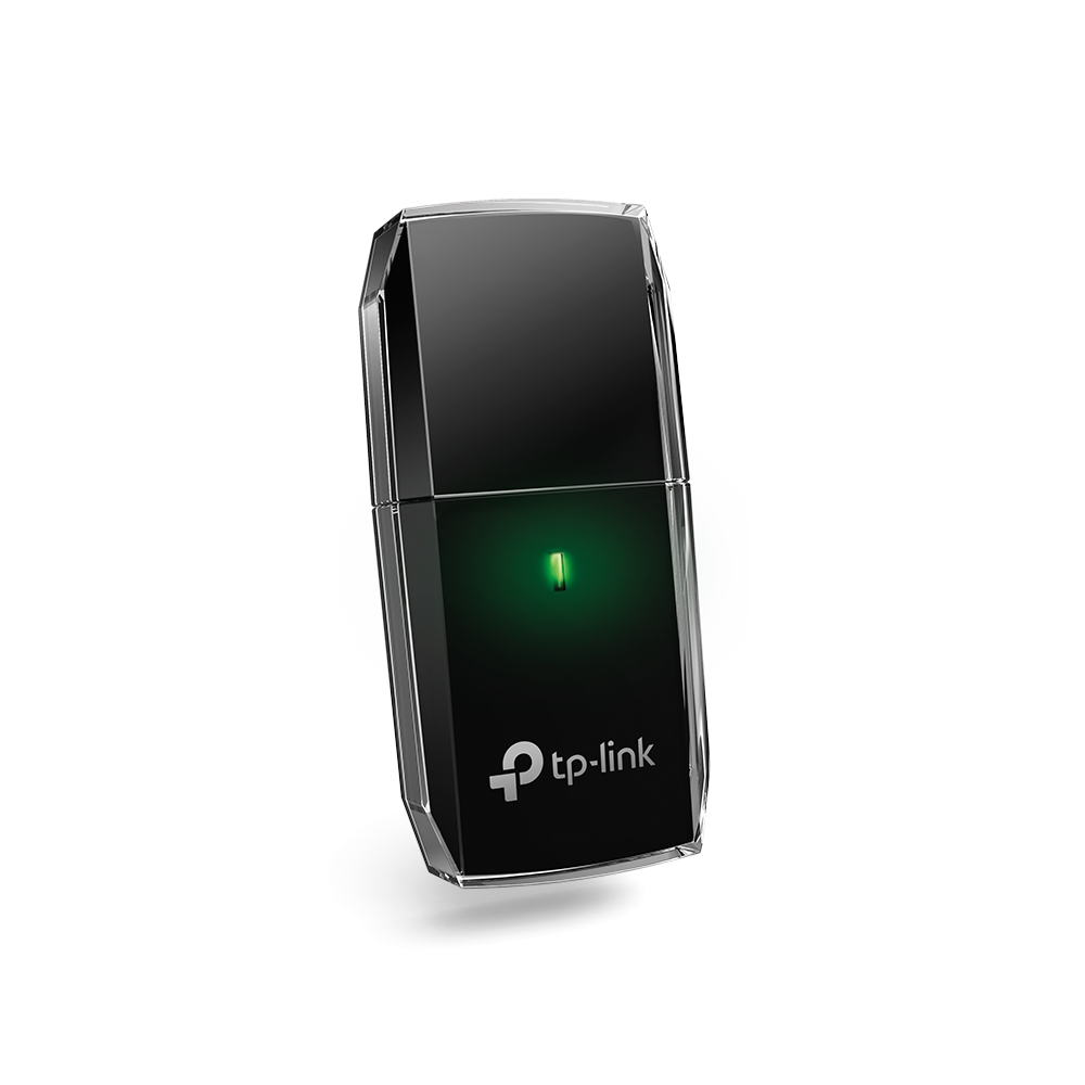 Tp-Link Archer T2U Wireless Dual Band Adapter / AC600 / USB / Black