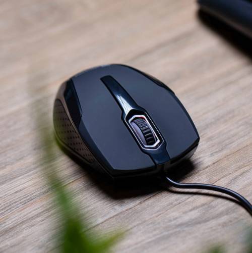 KLIP KMO-120BK - Usb Optical Mouse - Black