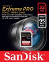 SanDisk Extreme Pro SDHC - Tarjeta de Memoria  de 32GB / SDHC UHS-I / Class 10 