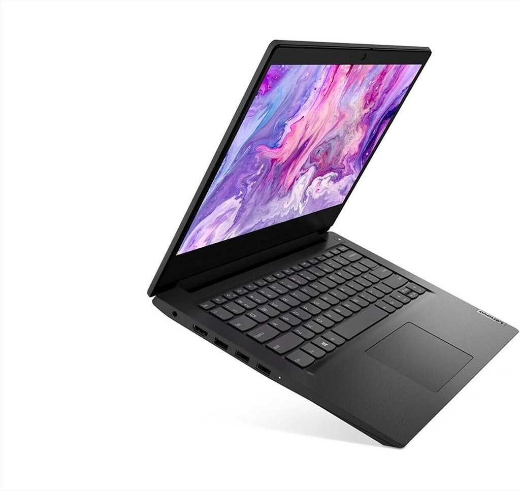 Lenovo IdeaPad 3 14IML05 Notebook / Intel I3-10110U / 8GB RAM / 256 GB SSD / BT / 14" HD / Win10 Home / Black