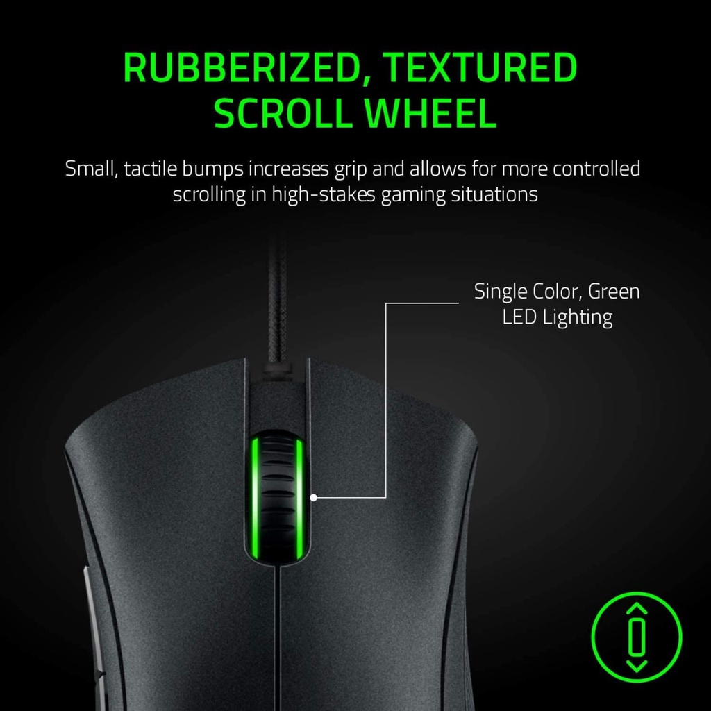 Razer DeathAdder Essential - Ergonomic Gaming Mouse / USB / Black  