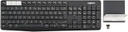 Logitech K375S - Wireless Keyboard / USB / English / Black