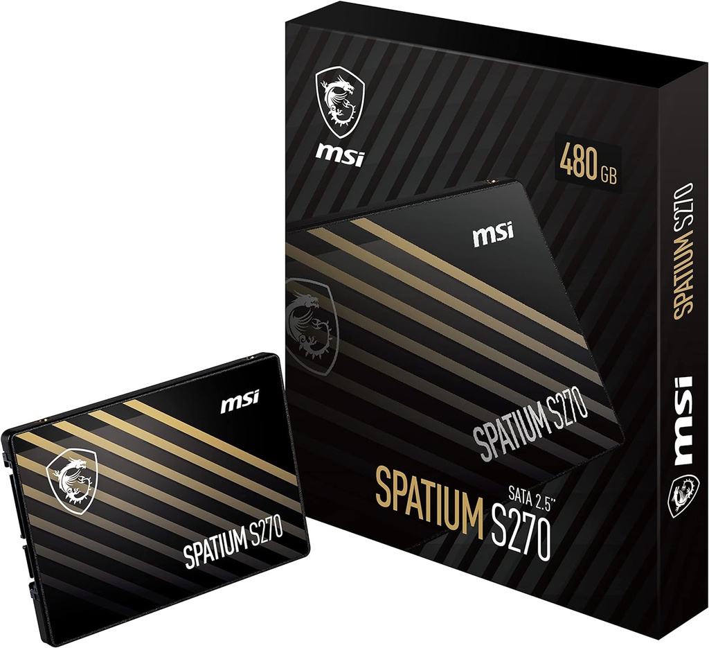 MSI SPATIUM 480GB SSD - 2.5" / SATA III / 6Gb/s