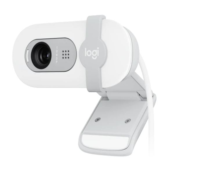 Logitech Brio 100 - FHD Webcam / 1080p / 720p / Blanco
