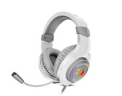 Redragon Hylas - H260W-RGB Gaming Headphone with microphone  /  3.5mm / USB / White
