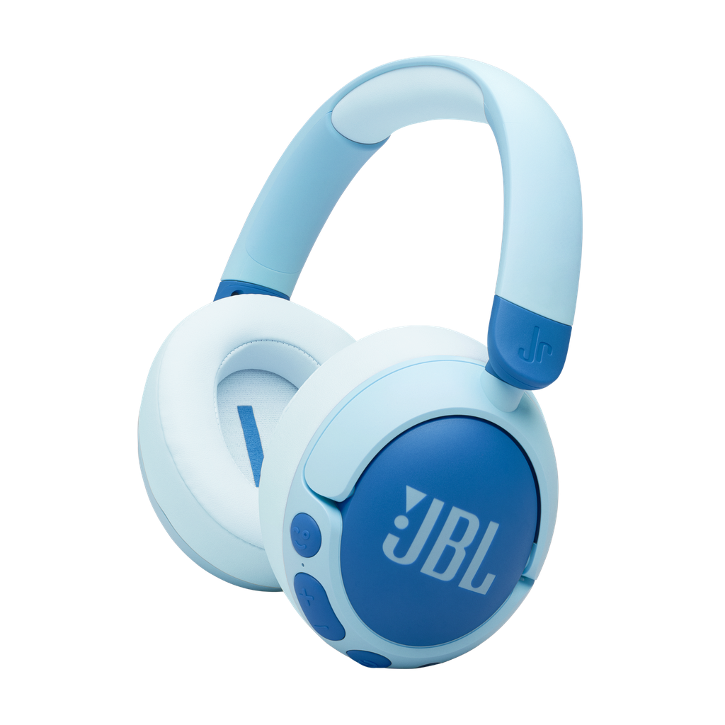JBL JR470NC BT Headset - Save Sound for Kids,. up to 50 Hours, Active Noise Cancelling / Blue 