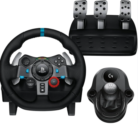 Logitech G29 SE COMBO Timón Simulador de Manejo + Palanca para Gaming / PS5, PS4, PS3 and PC / Negro