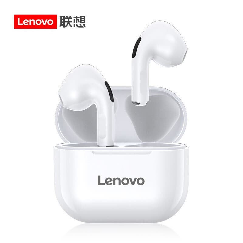 Lenovo Livepods LP40  TWS - Auriculares Inalámbricos / Bluetooth 5.0 / USB-C / Blanco