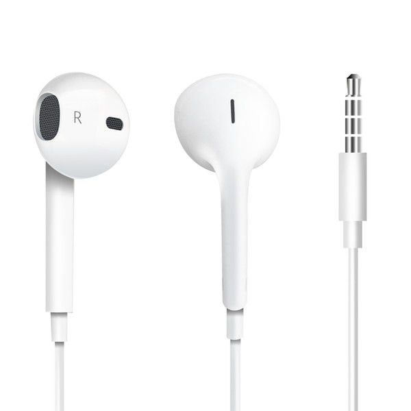 Generic Earphones With 3.5mm Connector / White 