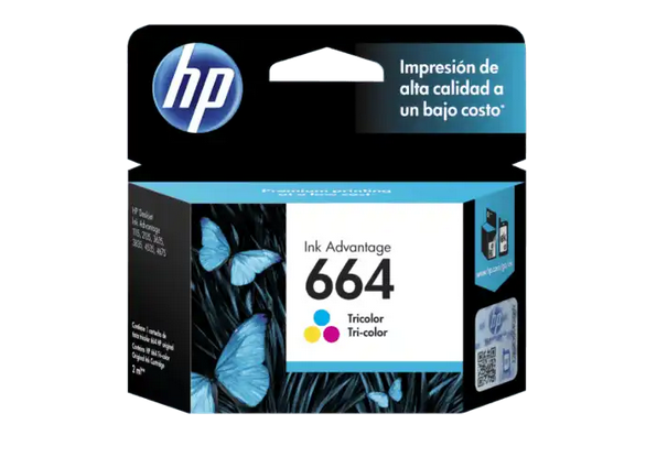 HP 664TC Tricolor Ink Cartridge