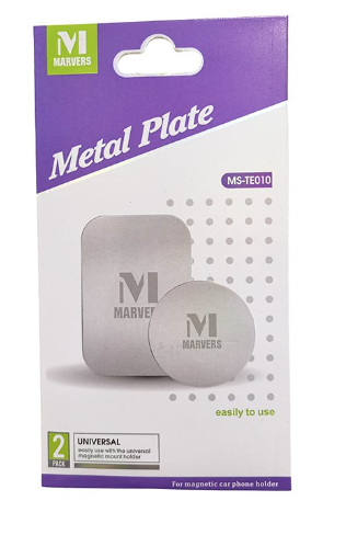 Generic Metal Plate MS-TE010 / TE011 For Magnetic Car Phone Holder