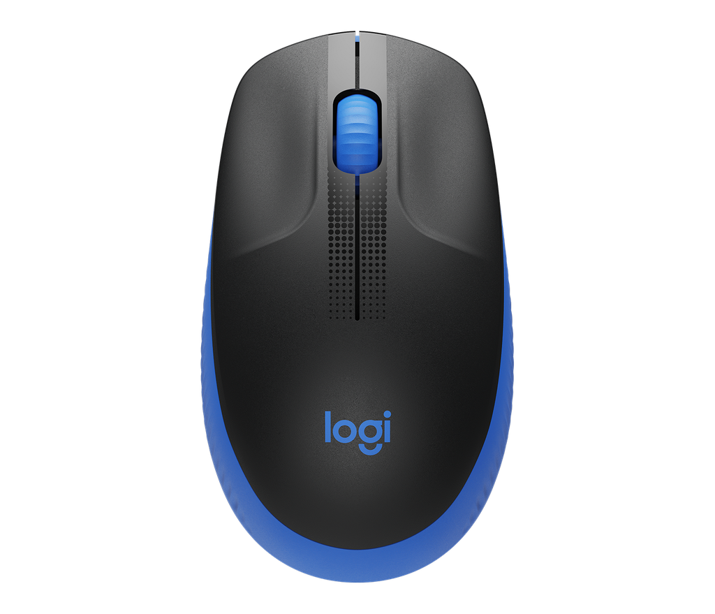 Logitech Ratón Inalámbrico M190 / 2.4GHz / Azul