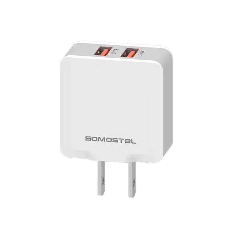SOMOSTEL SMS-A13 2.1A Dual USB Quick Charger