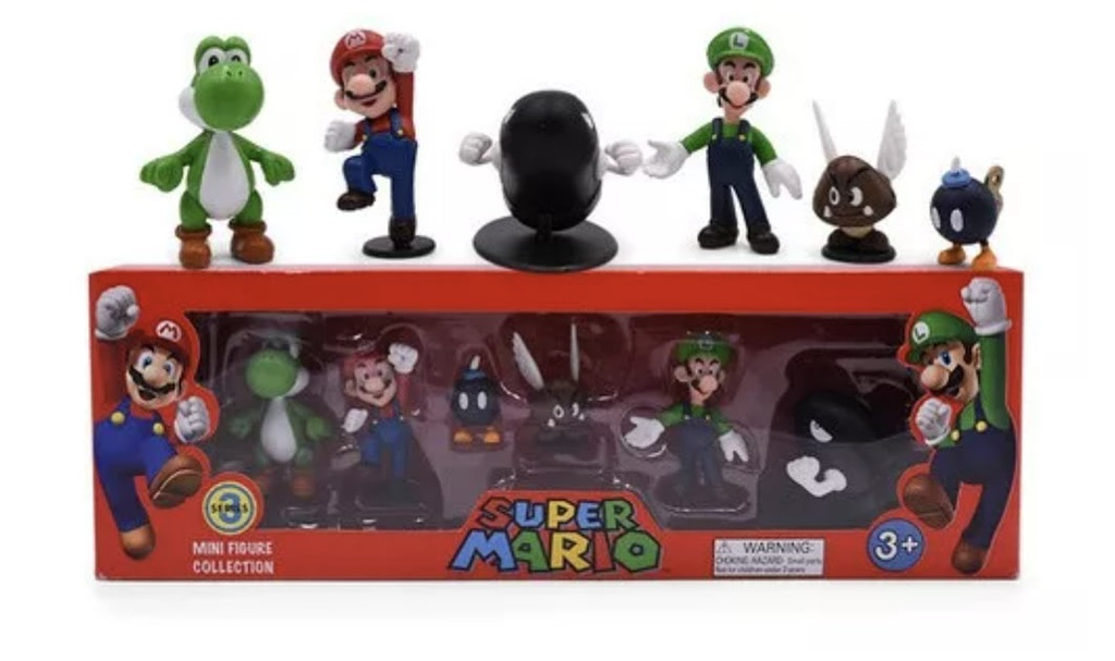 Generic Collection Figure - Mario Super Set 6 Figures