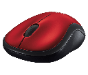 Logitech M185 Wireless Mouse / 2.4GHz / Red