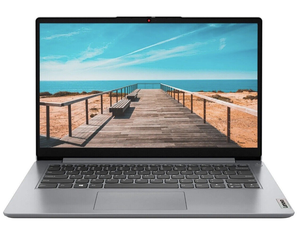 Lenovo Laptop Ideapad 1 - Intel Celeron N4020 / 14" / 4 GB RAM / 128GB EMMC / Win 11 Home / Gris / Office 365 incluido 