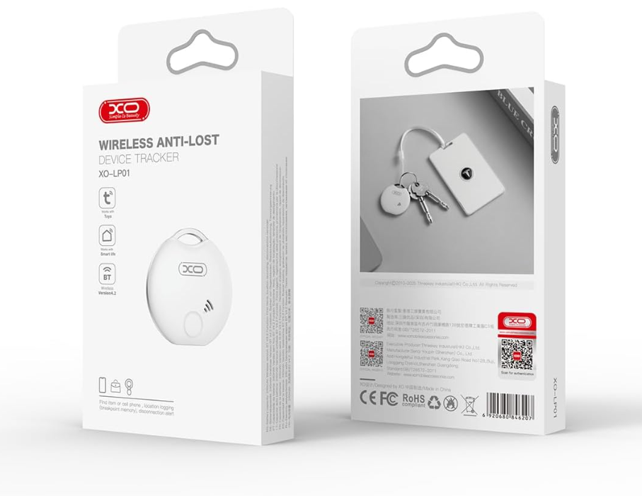 XO LP01/LP02 Localizador Perdido de Bluetooth