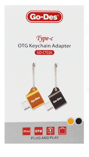 Go-Des CT025 Otg Adaptador Micro a Usb A
