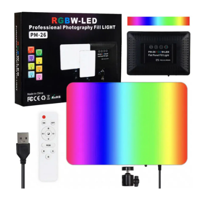 Generic PM-26 RGBW-LED Professional Photography fill light