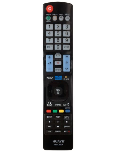 Huayu RM-L1379 Universal Remote Control Compatible with LGE. 