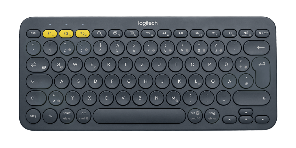 Logitech K380s Pebble Keys 2 - Wireless Keyboard / Bluetooth / Spanish / Black