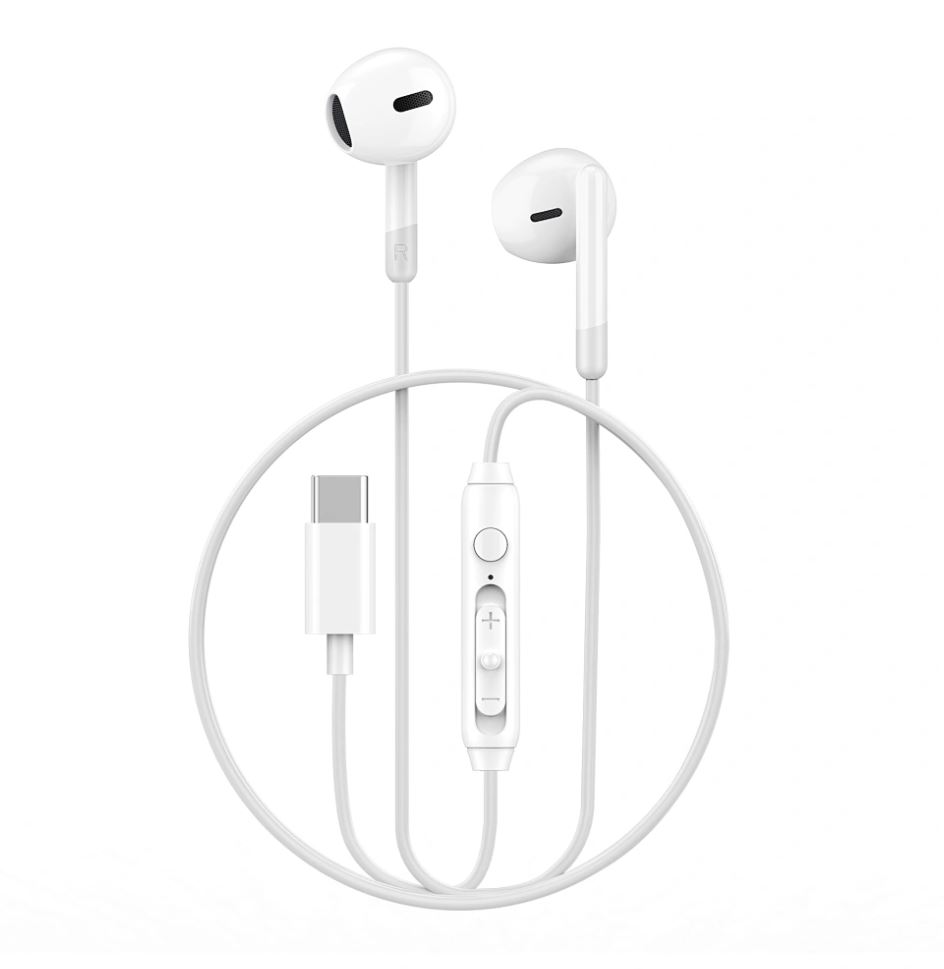 WIWU  EB314 Type C wired Earphone /White