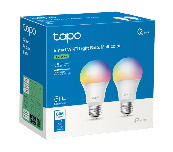 TP-Link TAPO L530E  - Bombilla LED Inteligente  / Wifi / 110V / Multicolor