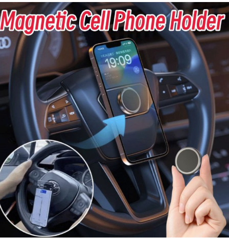 NOVO Holder Rotativo Magnetico para celular