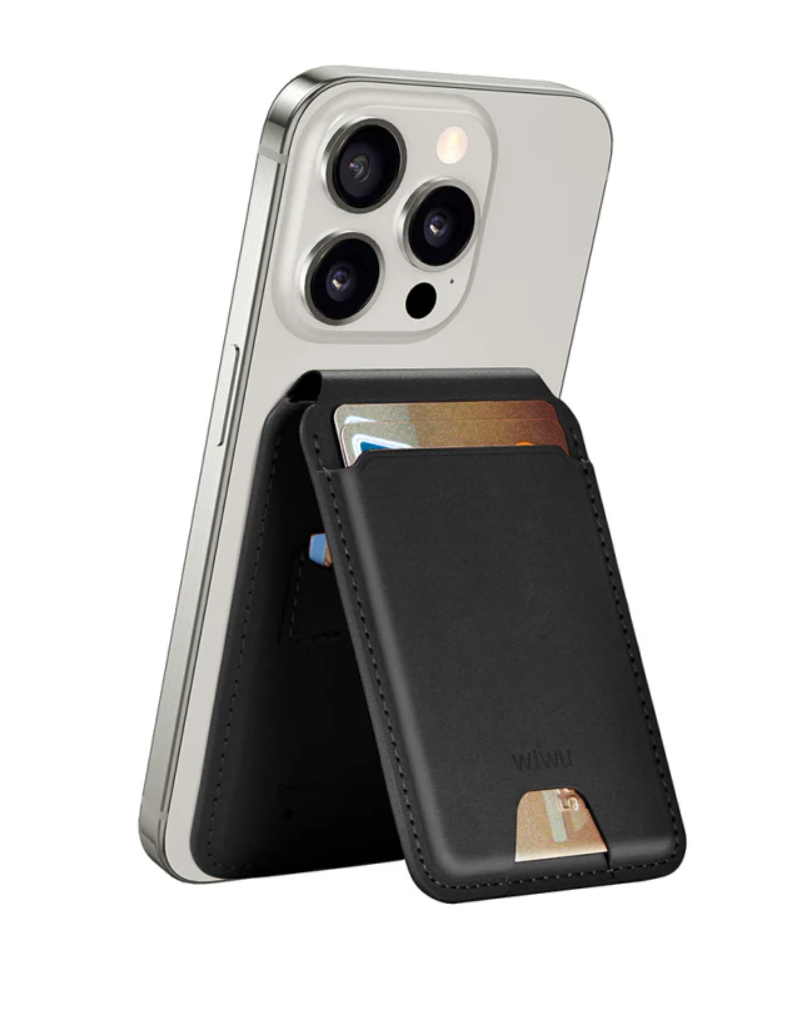 WIWU MW005 Mag Wallet FM Slim &amp; Magnetic  // BLACK