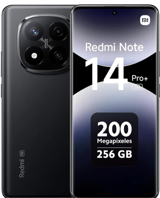 Redmi Note 14  PRO+ 5G / 8GB Ram / 256GB Rom/ LTE - Black 