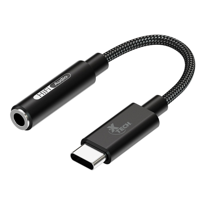 Xtech XTC-509 - USB-C® Male to 3.5mm Female Headphone Jack Adapter