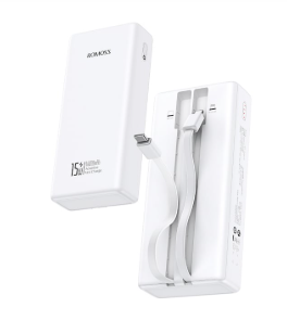 Romoss PRC20-151 Power Bank with cable 2000mAh 22.5w  