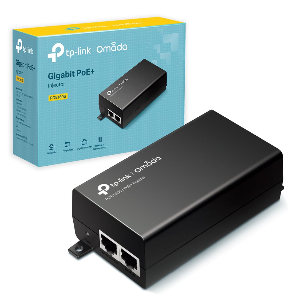 TP-LINK POE160S Omada PoE+ Injector