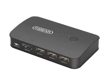 FJGEAR FJ-HK401 HDMI HD Video KVM Switch 4 Port