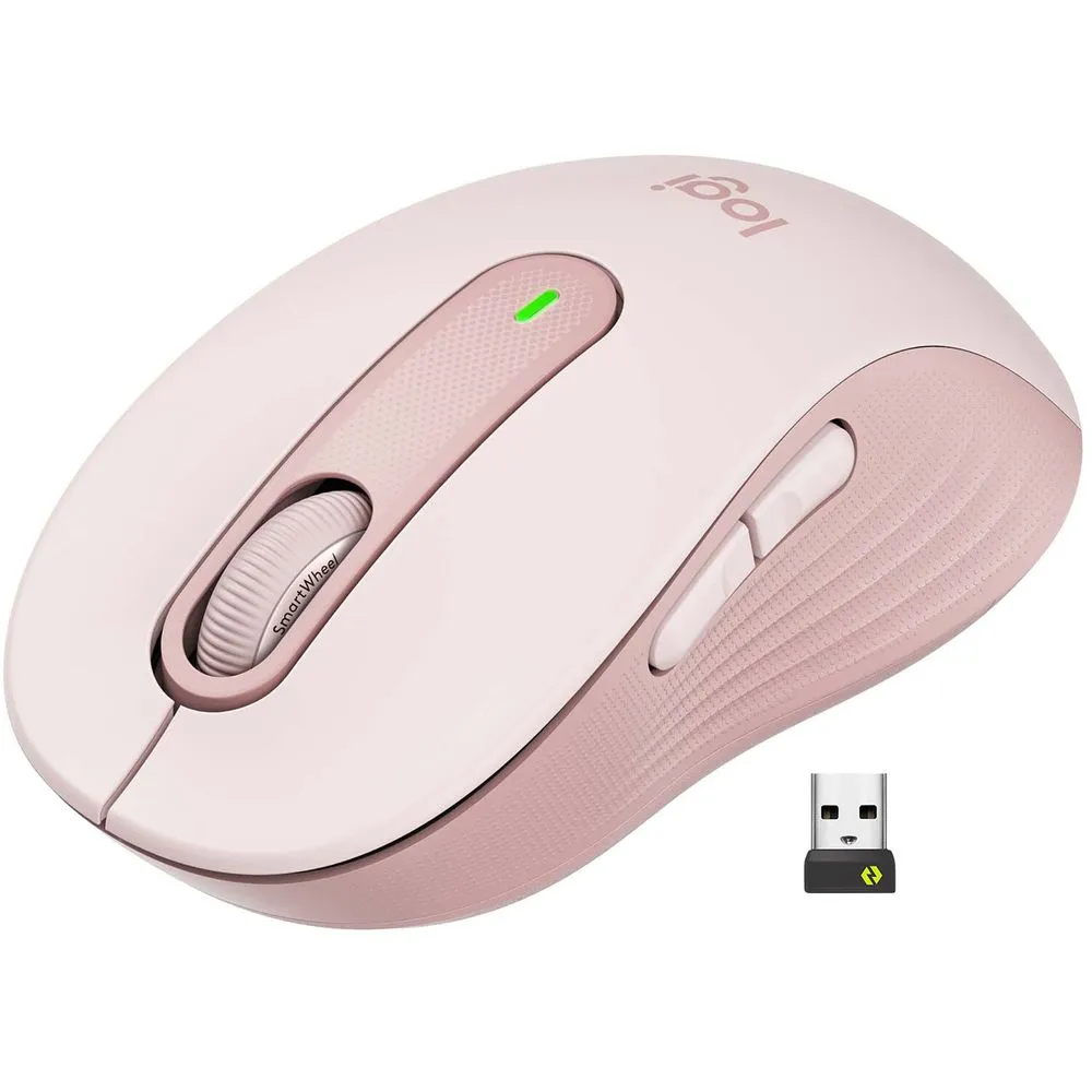 Logitech Wireless Mouse M650 / 2.4GHz / Rosado