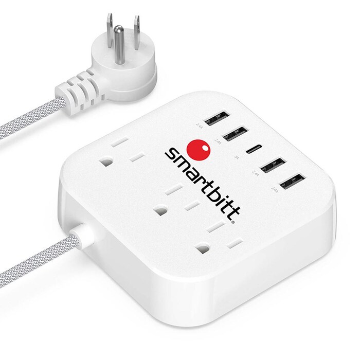 SmartBit SBSS-B3-5U Travel Power Strip