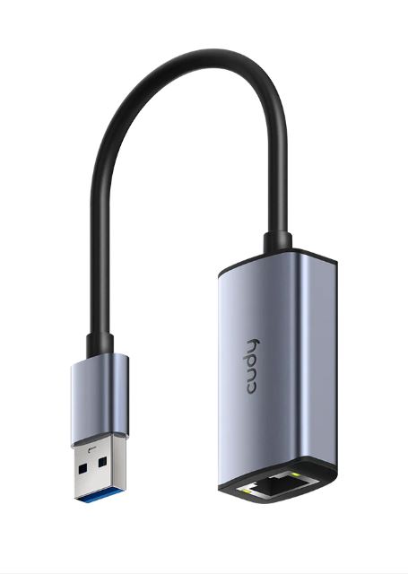 CUDY UE10A Adaptador de Red Gigabit USB-A to RJ45.