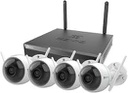 Ezviz Kit X5S NVR Inalambrico de 4-Puertos + 4 Cámaras H3C  / HDMI, VGA  /