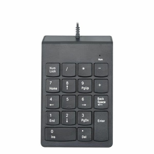 [GEN-KYM-CBL-NUMPAD-BK-121] Generic Numeric keypad - USB Connection / Black