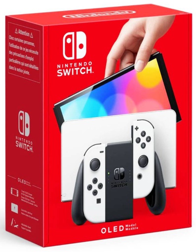 [NIN-GAM-SWITCHOLED-WT-322] Nintendo Switch Oled Consola Gamer - Juegos no incluidos /  Blanco
