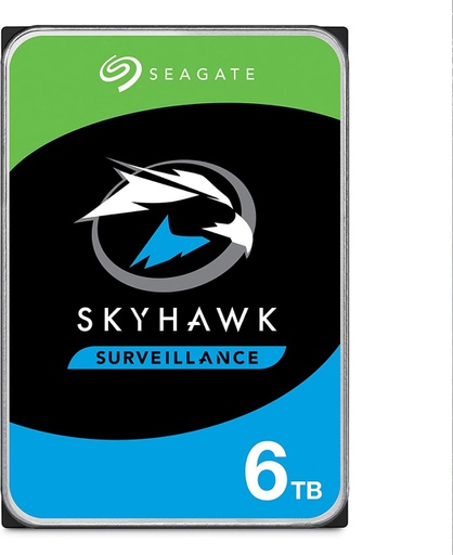 [SEA-STO-HDD-ST6000VX-NA-322] Seagate SkyHawk 6TB Disco Duro para Video Vigilancia - Sata / 3.5"