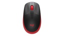 Logitech M190 Ratón Inalámbrico / 2.4GHz / Rojo