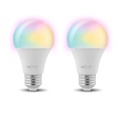 Nexxt NHB-C1102PK - Smart LED Bulb / 2PK / RGB / Wifi / 110V / White