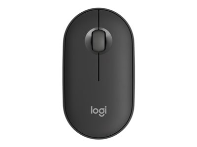 [LOG-HYM-KYM-910007049-BK-323] Logitech Pebble Wireless Mouse M350S / Bluetooth / 2.4GHz / Black