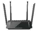 Dlink DIR-822 Wifi Router - AC1200 / 4-Puertos10/100 / Negro