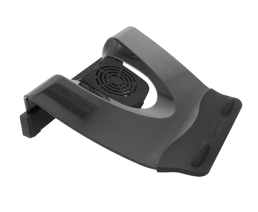 [KLP-MSC-ACC-KNS110B-GR-423] KLIP KNS-1108  - Portable Aluminum Notebook Stand With Fan / Until 17" / 4x USB / Gray