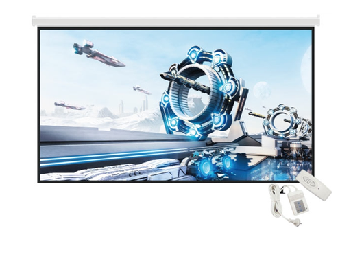 [KLP-MSC-ACC-KPS513-NA-224] Klip KPS-513 - Motorized Projector Screen / 120" / White