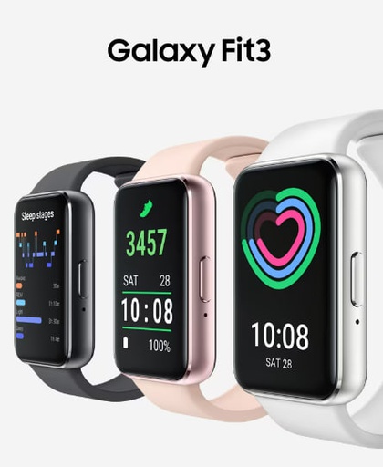 [SAM-ACC-SMA-R390NIDALTA-124] Samsung Galaxy Fit3 1.6" (40.0mm)/Bluetooth v5.3 - Pink Gold