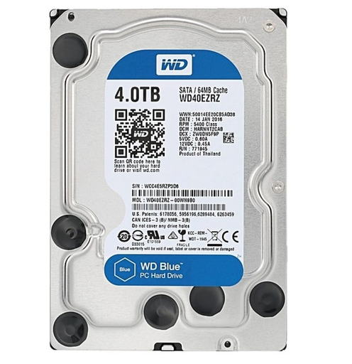 [WD-STO-HDD-WD40EZRZ-BL-224] Western Digital HDD 5400RPM WD40EZRZ  - 4TB / SATA / 3.5" / Blue 